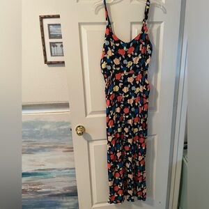 41 Hawthorn Floral Maxi Dress-Sz Lg-worn once